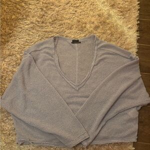 Urban Outfitters Lavender V-Neck Sweater